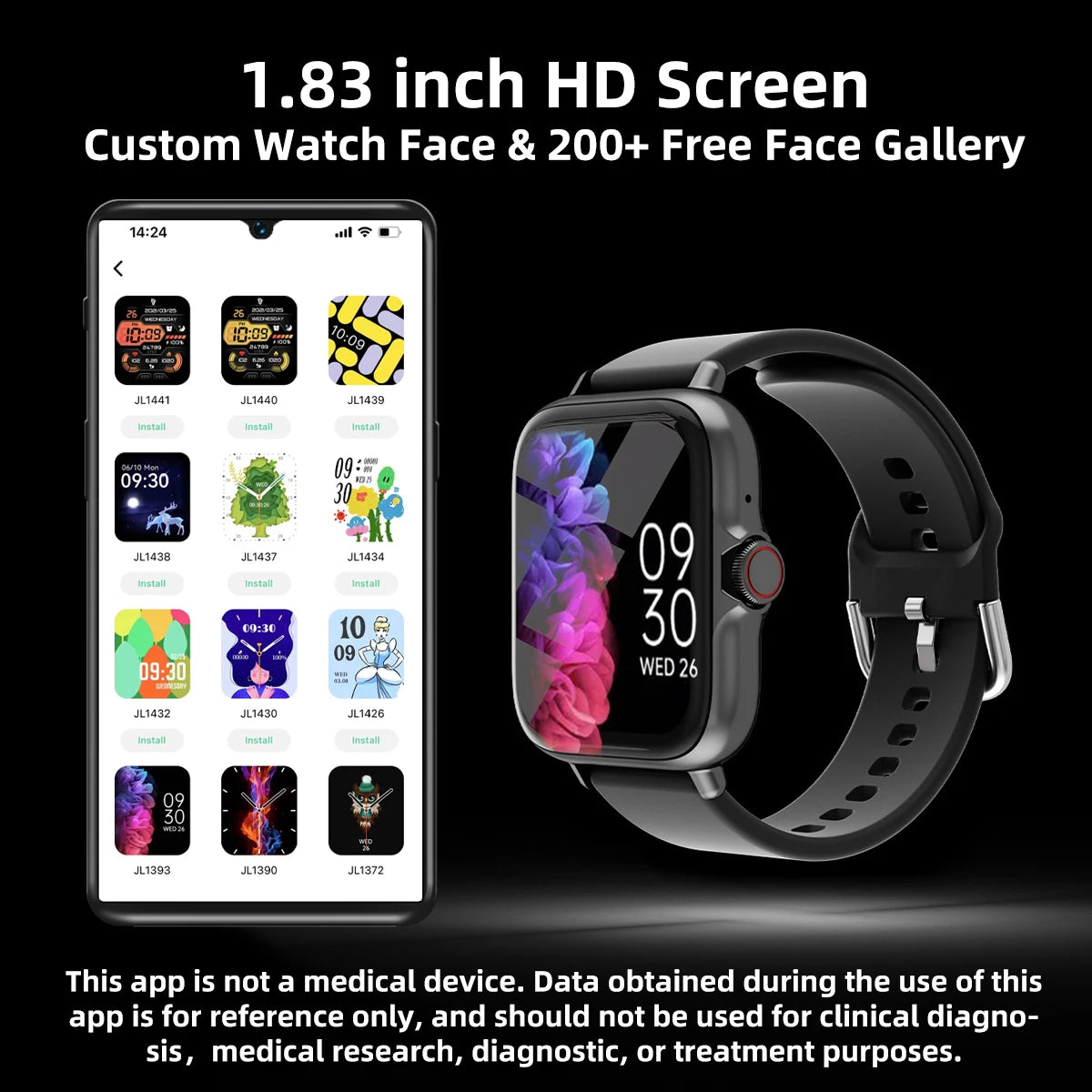 Smartwatch For iPhone/Android