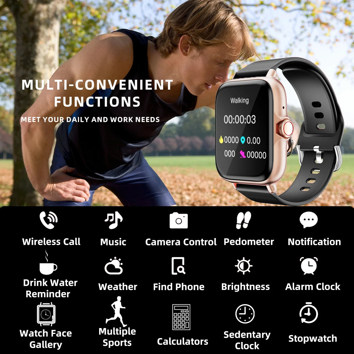 Smartwatch For iPhone/Android