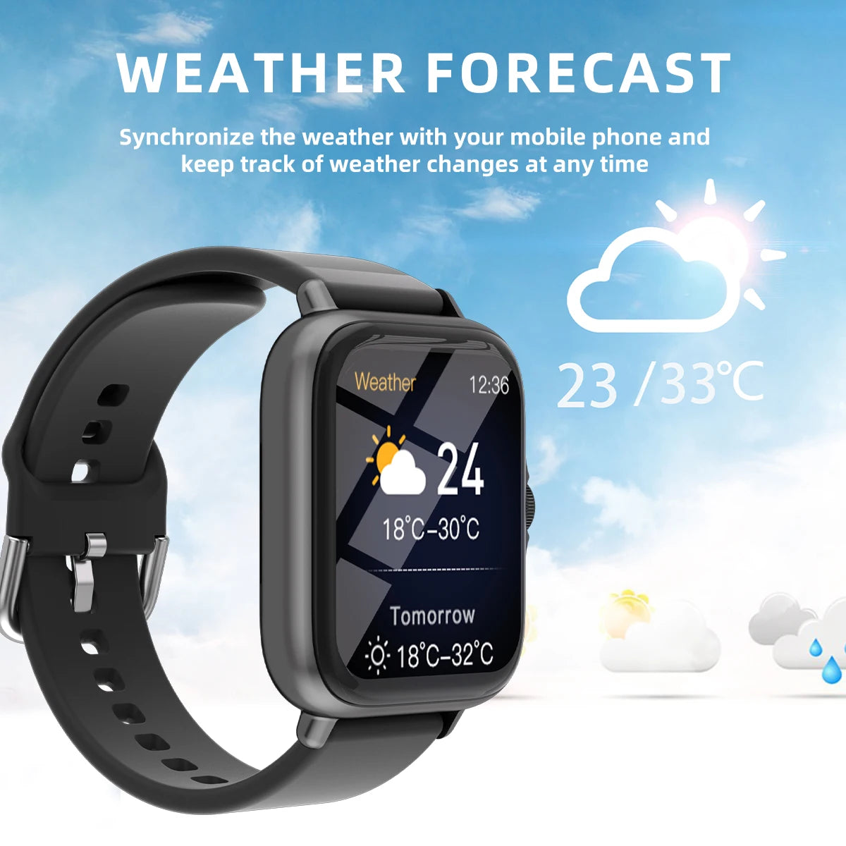 Smartwatch For iPhone/Android